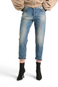 Jeans Abby relaxed in denim cross used