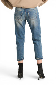 Jeans Abby relaxed in denim cross used