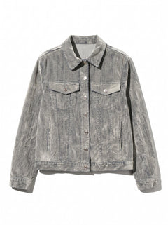 Giubbino Josy in denim floccato