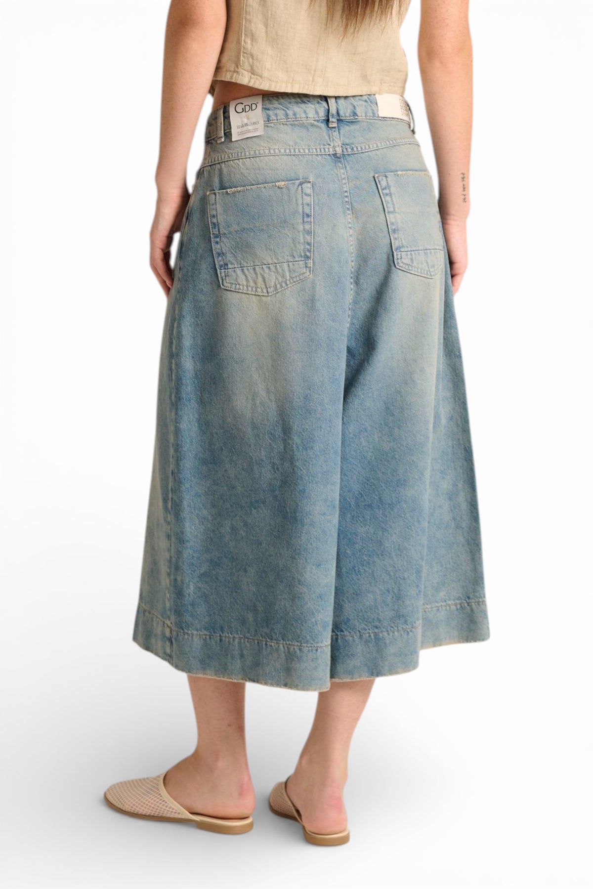 Pantagonna Andra in denim light slegato used