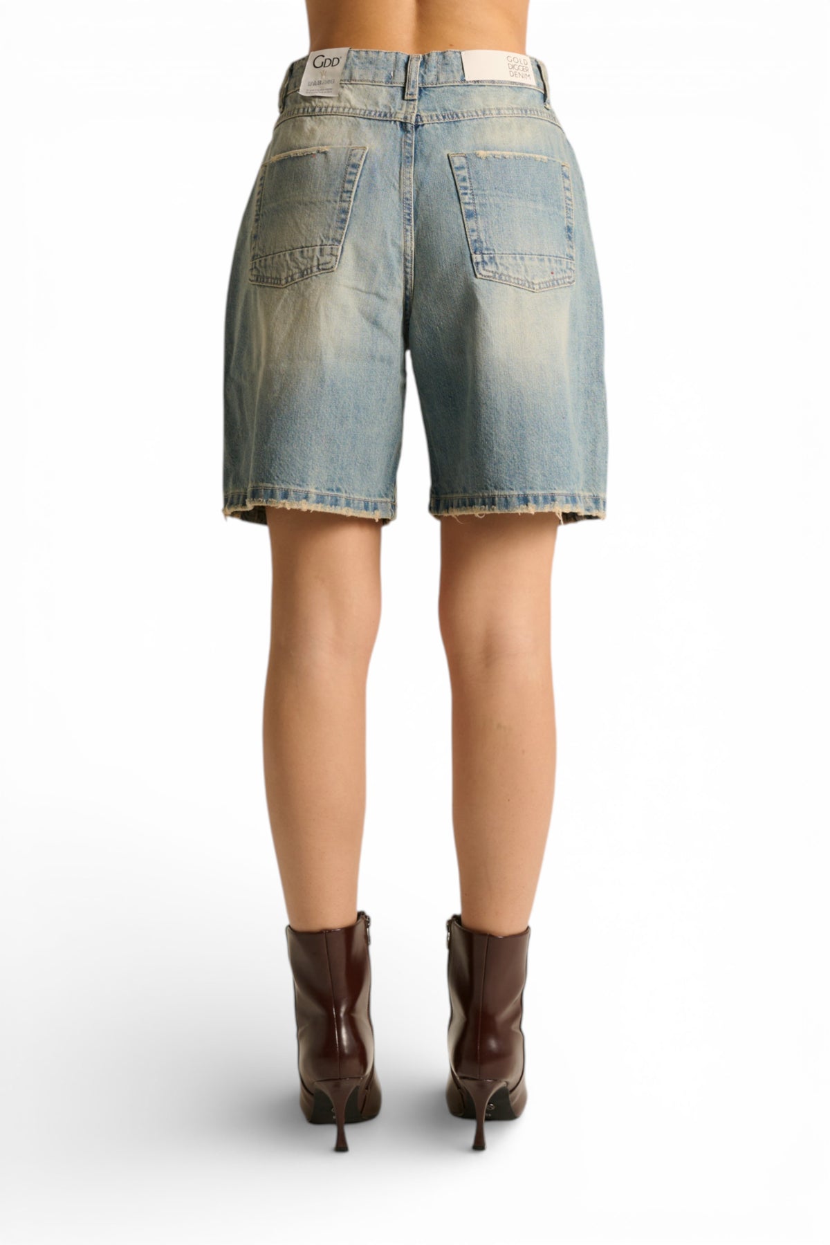 Bermuda Hope-S eggfit in denim fermo