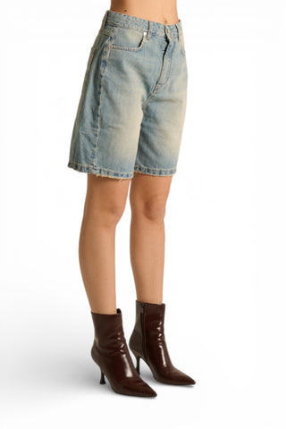 Bermuda Hope-S eggfit in denim fermo