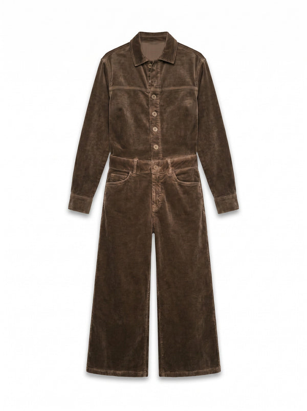 Jumpsuit Misha in velluto a coste misto modal