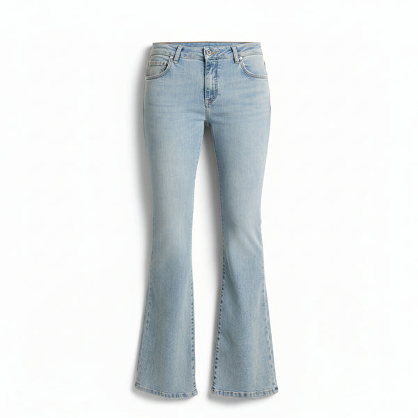 Jeans Avery slim flared in denim comfort