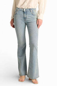 Jeans Avery slim flared in denim comfort