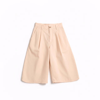 Bermuda Haze con pinces in gabardine