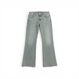 Jeans Aurora a trombetta in denim comfort