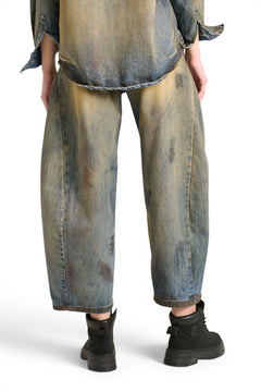 Axel butterfly jeans in superdirty blue denim