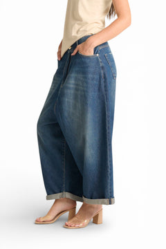 Pantagaucho Shima in denim slegato