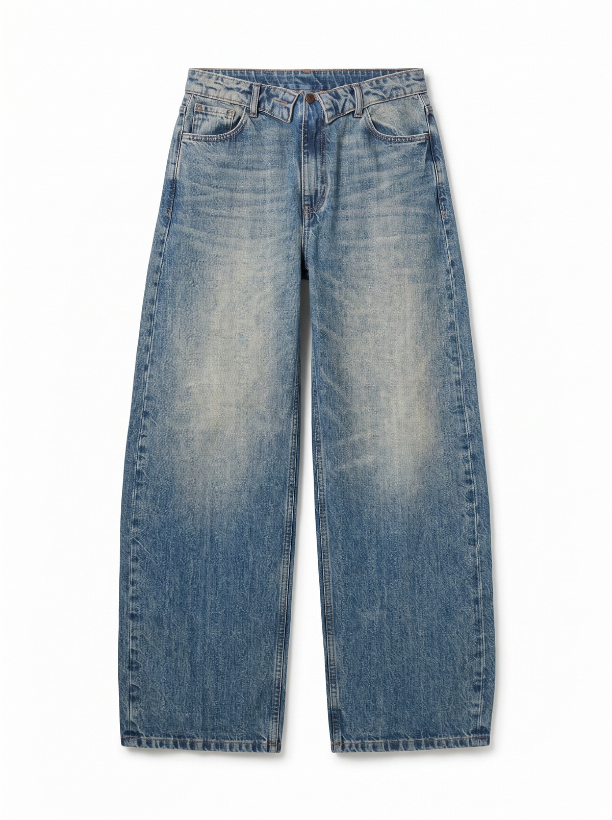 Jeans Dodo barrel con bustino rovesciato