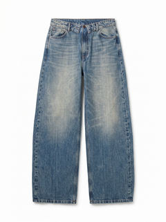Jeans Dodo barrel con bustino rovesciato