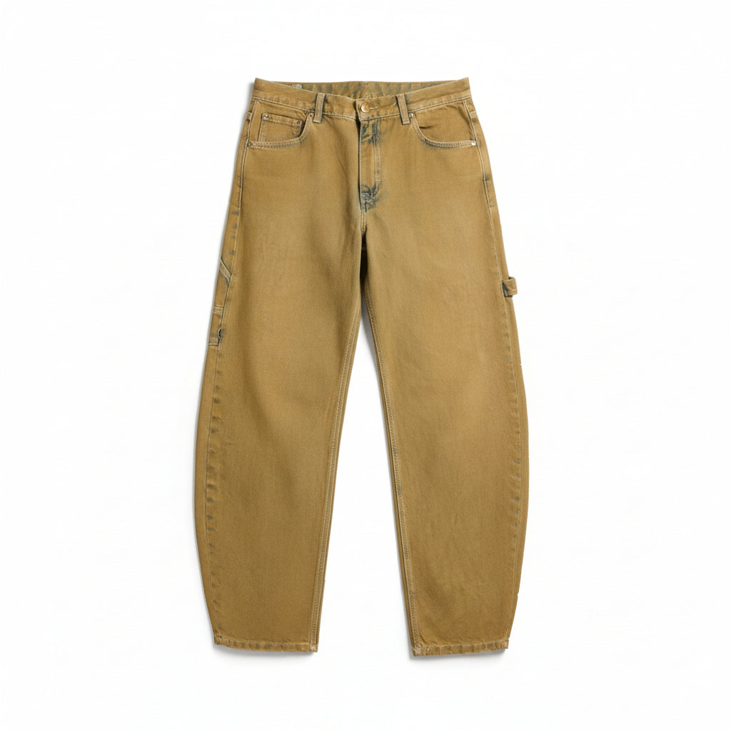 Jeans Charli carpenter barrel in denim sovrattinto dirty