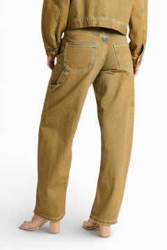 Jeans Charli carpenter barrel in denim sovrattinto dirty