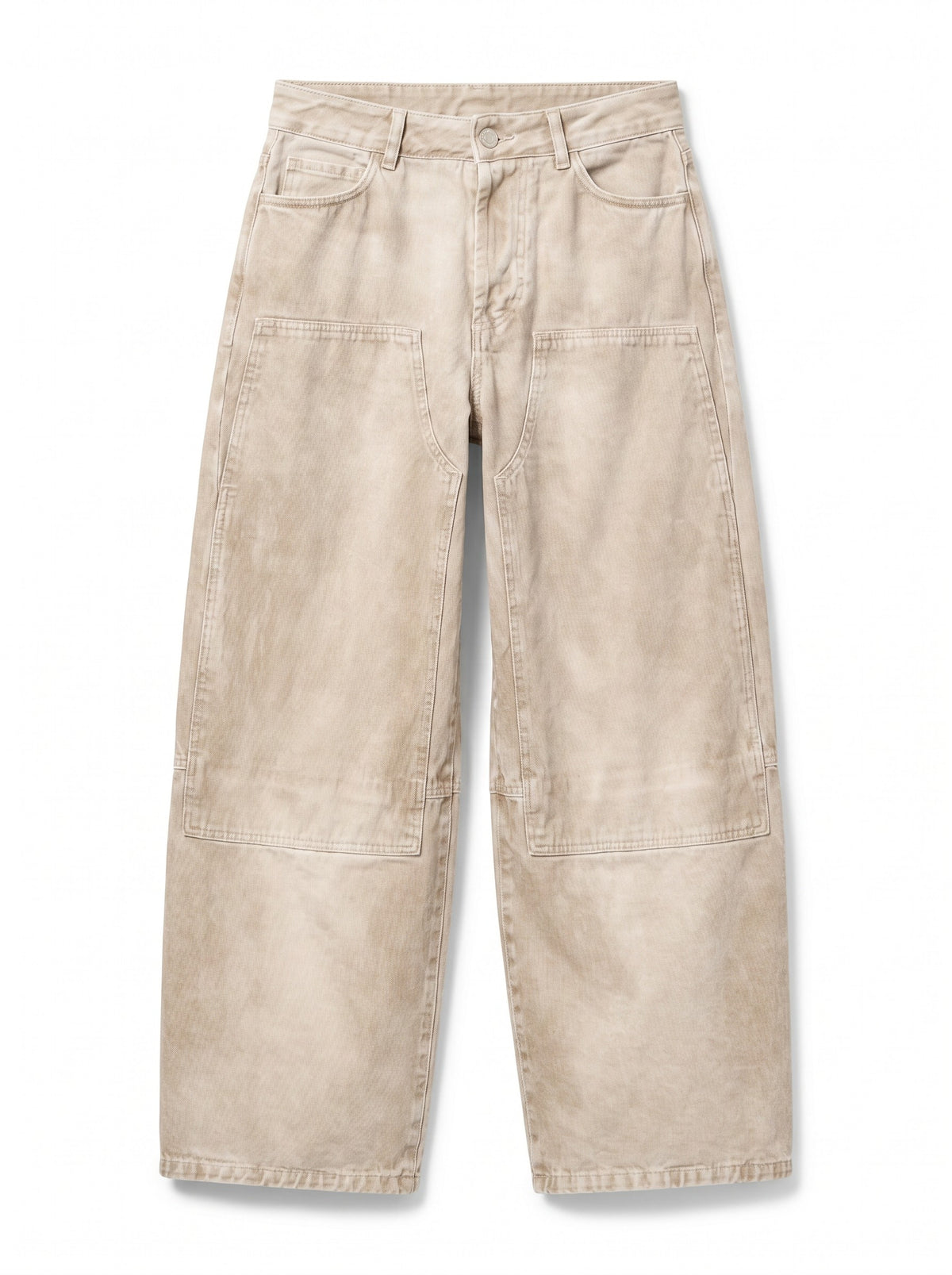 Pantaloni Clea balloon work in drill spray color