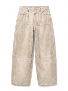 Pantaloni Clea balloon work in drill spray color