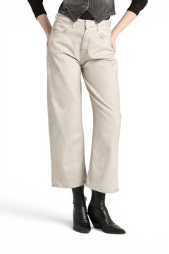 Pantaloni Manu in drill spray color
