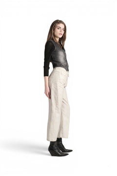 Pantaloni Manu in drill spray color