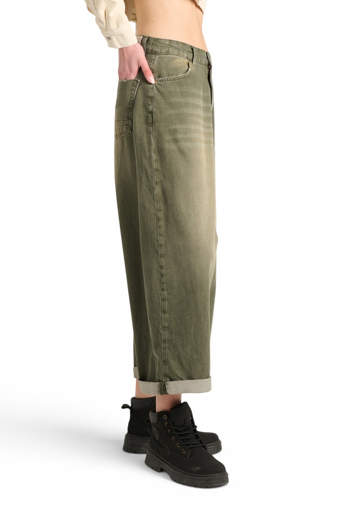 Pantagaucho Shima in denim color stonewash