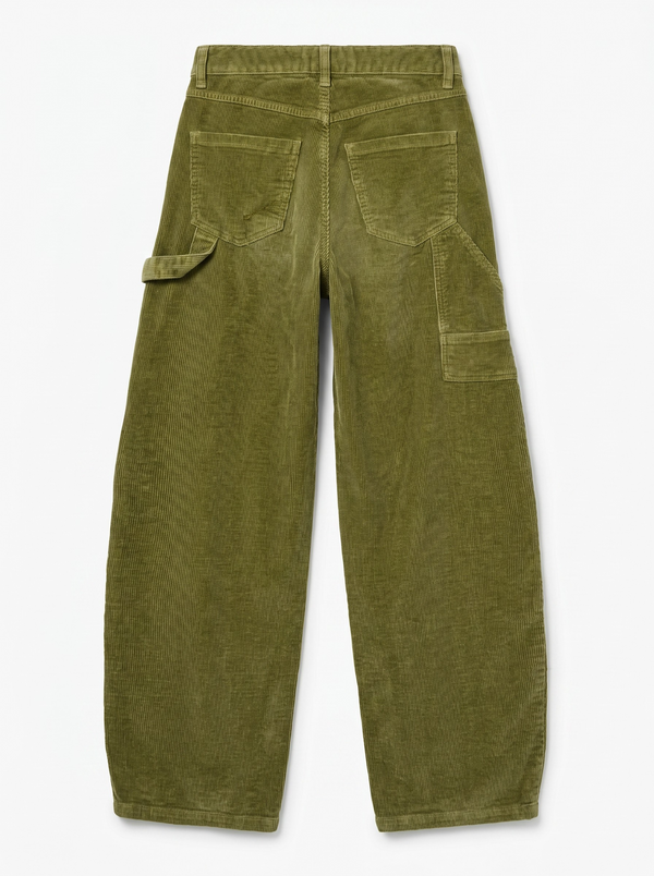 Pantaloni Charli carpenter barrel in velluto a coste misto modal