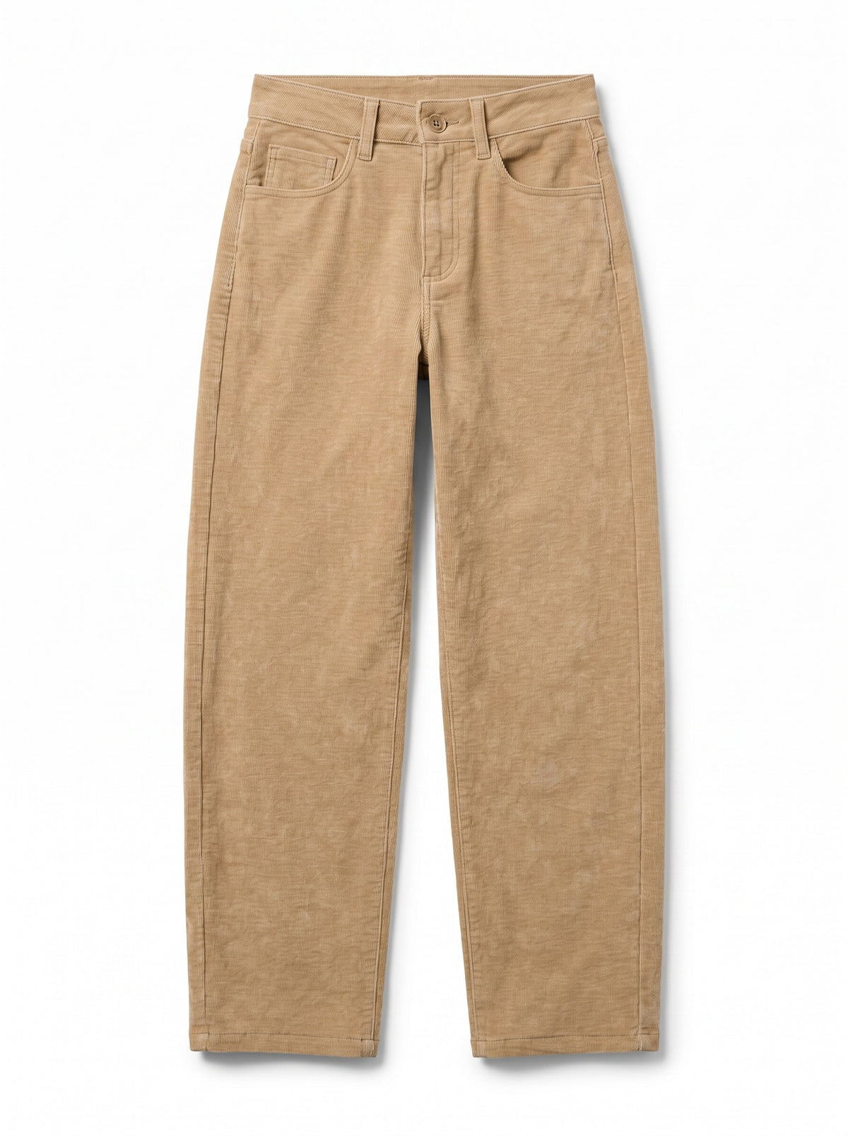 Pantaloni Tim eggfit in velluto a trama obliqua