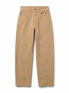 Pantaloni Tim eggfit in velluto a trama obliqua