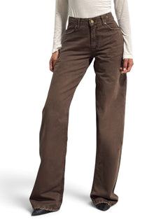 Pantaloni Star-S in gabardine effetto used