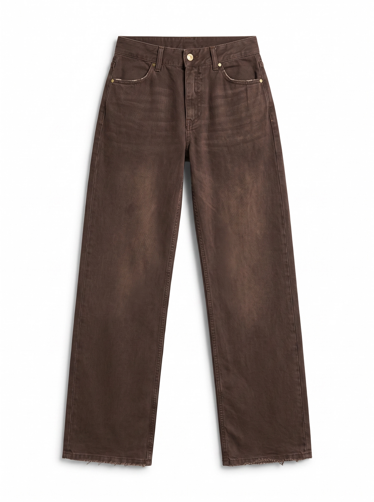 Pantaloni Star-S in gabardine effetto used
