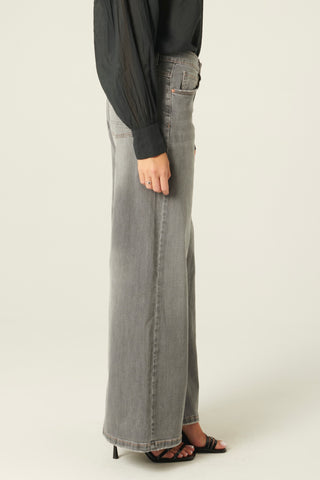 Jeans Becca wide leg in denim comfort