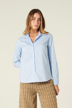 Camicia Yumix basica in popeline di cotone
