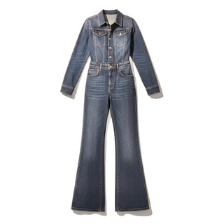 Jumpsuit Margot Spring in denim stretch a zampa