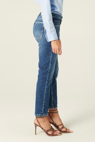 Jeans Ava slim regular in denim comfort