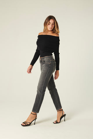 Jeans Ava slim regular in denim comfort