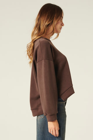 Felpa Wilda in misto viscosa