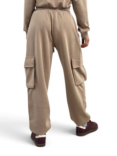 Pantaloni Jane jogger in felpa misto viscosa