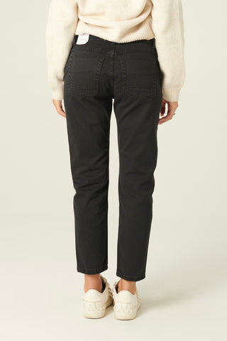 Pantaloni Ava slim regular in drill