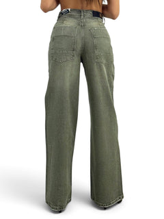 Jeans Bonny straight in denim color con superpocket