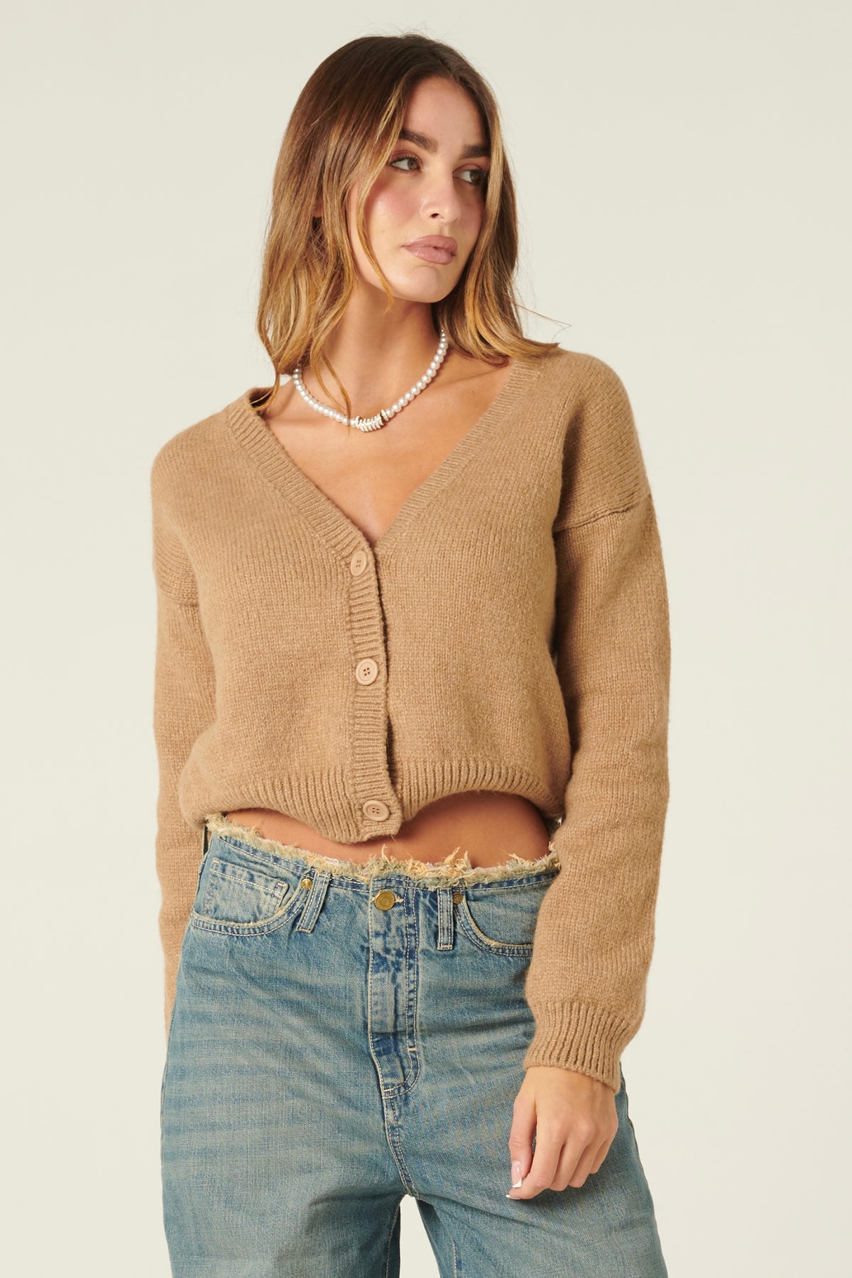 Cardigan Yumi a 3 bottoni