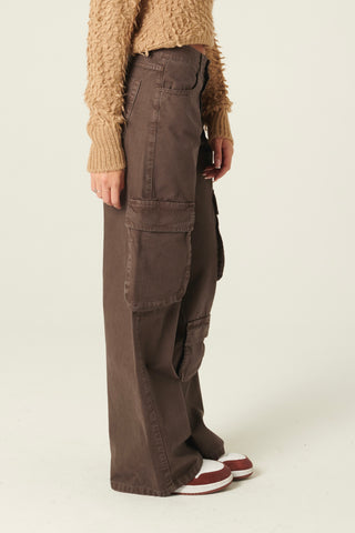 Pantaloni Cody cargo in canvas