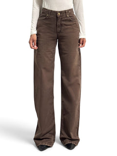 Pantaloni Star-S in gabardine effetto used