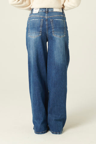 Jeans Becca wide leg in denim comfort