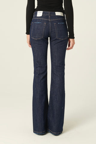 Jeans Avery flared in denim comfort