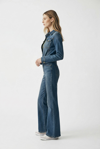 Jumpsuit Margot Spring in denim stretch a zampa