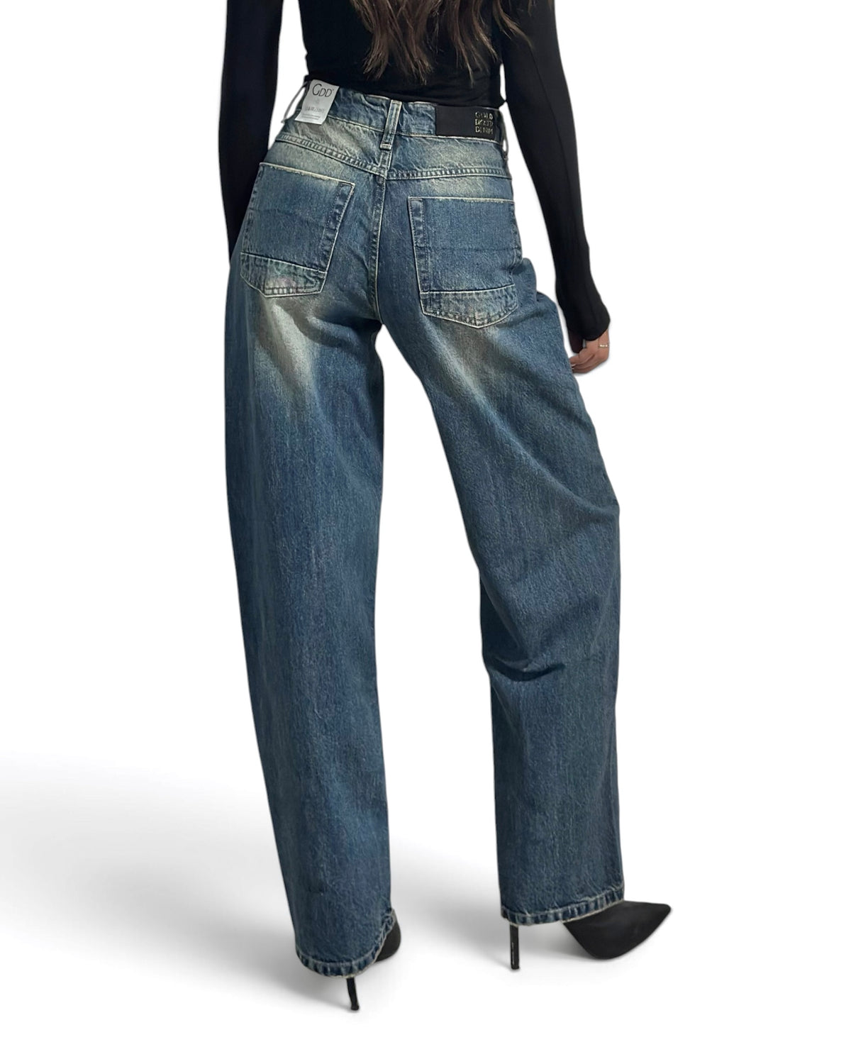 Anya-S eggfit denim jeans