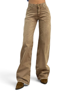 Pantaloni Star-S in gabardine effetto used