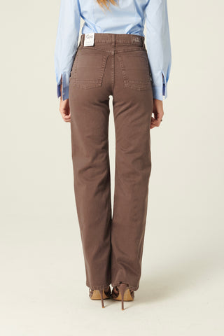 Pantaloni Andy straight in drill