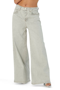 Jeans AMY wide leg in denim