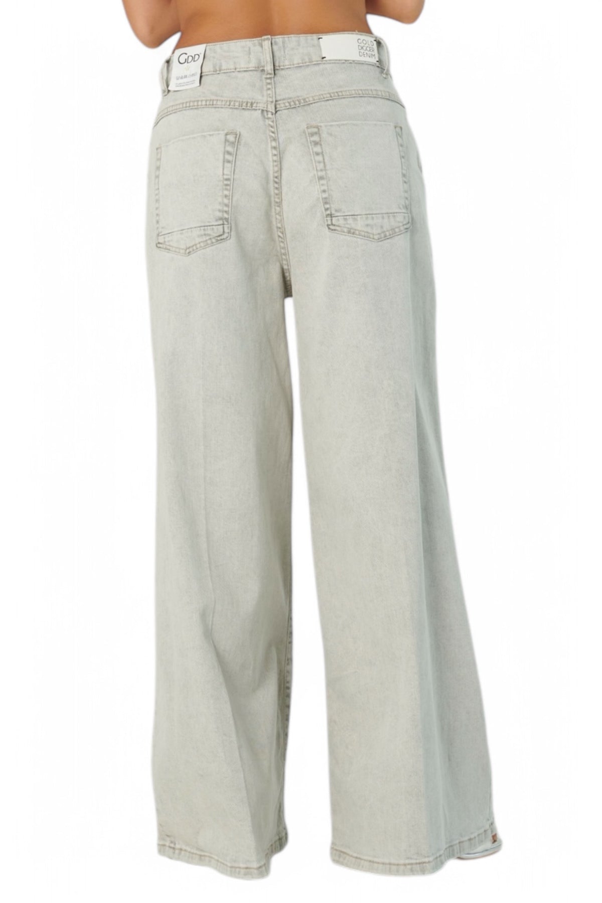 Jeans AMY wide leg in denim