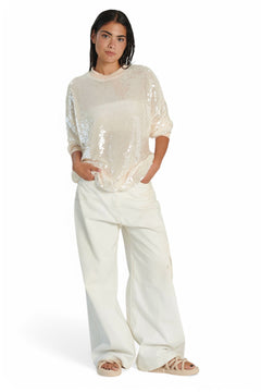 Pantaloni ASTRA superpocket in drill sporcato