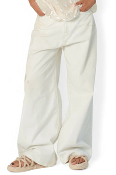 Pantaloni ASTRA superpocket in drill sporcato