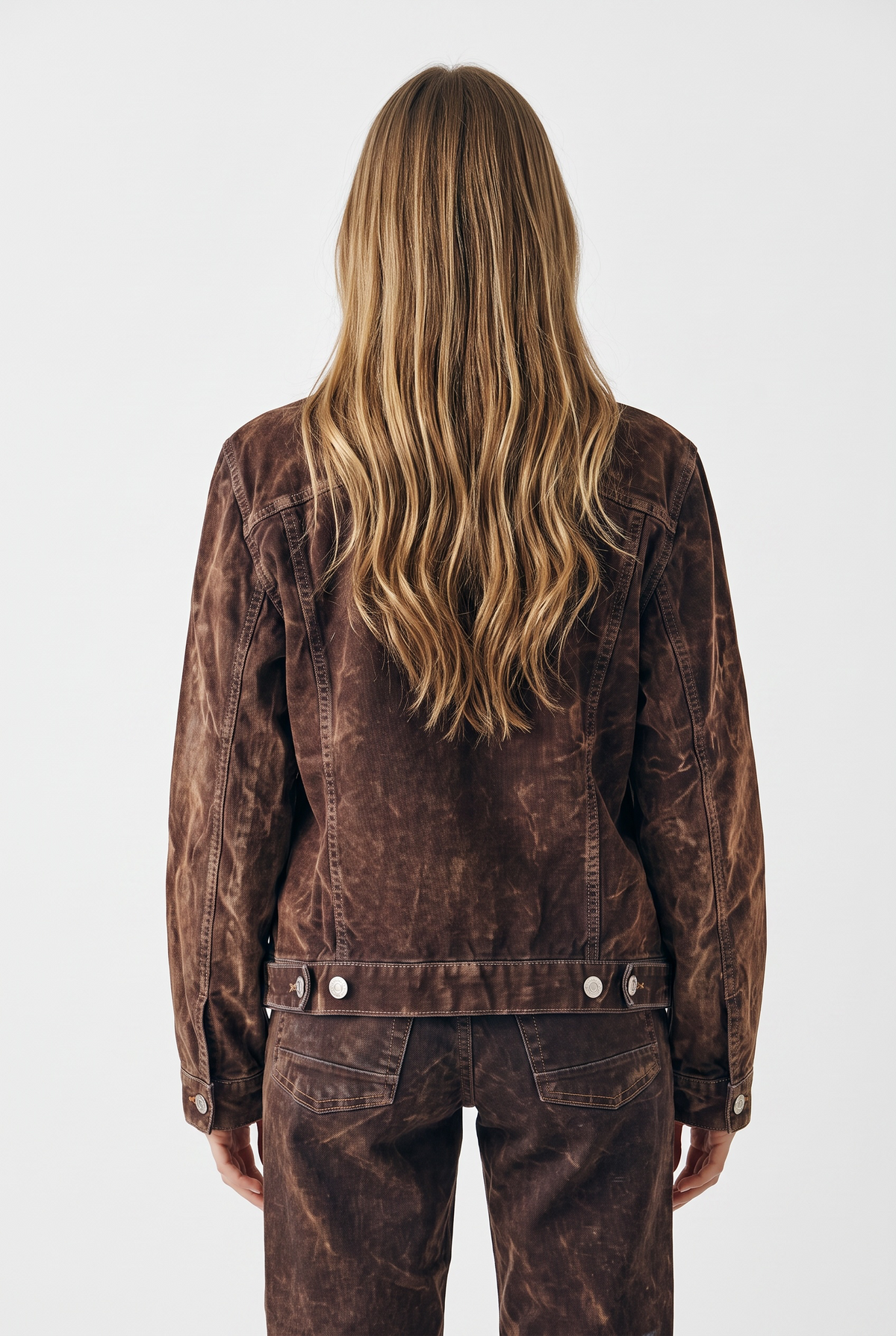 Giubbino Josy in denim floccato